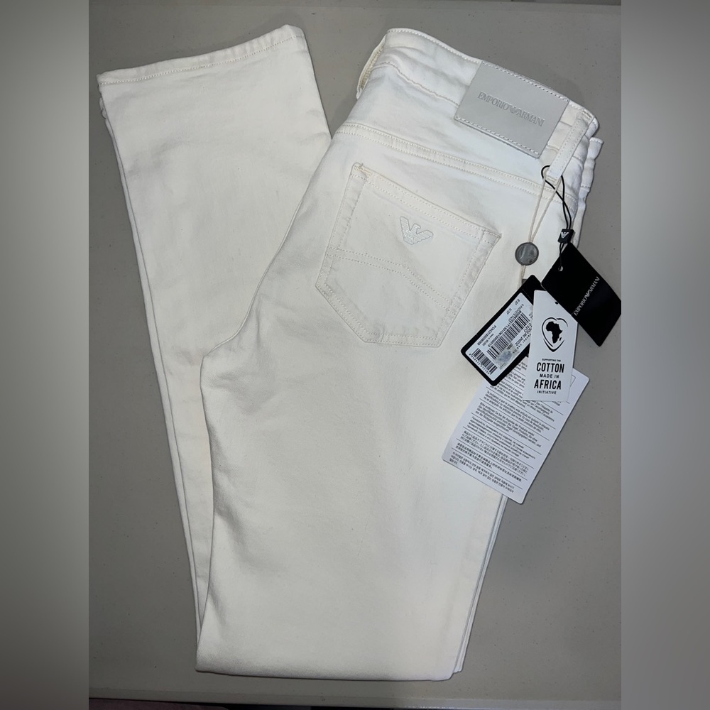 👖NWT! Emporio Armani White Jeans